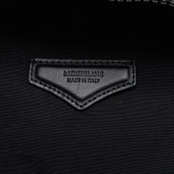 Pre Owned Montblanc Black Textured Leather Extreme 3.0 Backpack