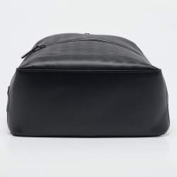 Pre Owned Montblanc Black Textured Leather Extreme 3.0 Backpack