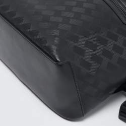 Pre Owned Montblanc Black Textured Leather Extreme 3.0 Backpack