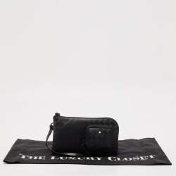 Montblanc Black Textured Leather Extreme 3.0 Zip Around Wallet