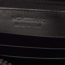 Montblanc Black Textured Leather Extreme 3.0 Zip Around Wallet