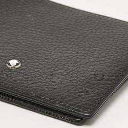 Montblanc Black Leather Meisterstuck 6CC Bifold Wallet