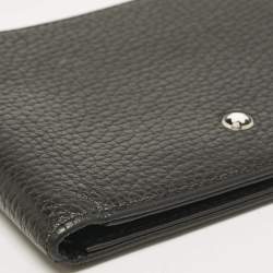 Montblanc Black Leather Meisterstuck 6CC Bifold Wallet