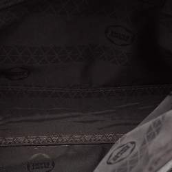 Montblanc Black Leather Meisterstuck North South Messenger Bag