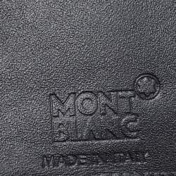 Montblanc Black Leather Meisterstuck Bifold Card Holder