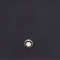 Montblanc Black Leather Meisterstuck Bifold Card Holder