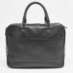 Montblanc Black Leather Sartorial Document Briefcase