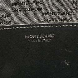 Montblanc Black Leather Sartorial Document Briefcase