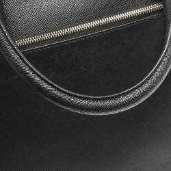 Montblanc Black Leather Sartorial Document Briefcase