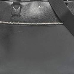 Montblanc Black Leather Sartorial Document Briefcase