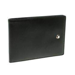 Montblanc Black Leather Meisterstuck Notepad Wallet