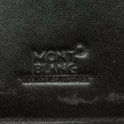 Montblanc Black Leather Meisterstuck Notepad Wallet