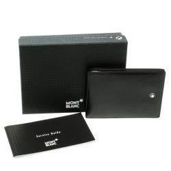 Montblanc Black Leather Meisterstuck Notepad Wallet