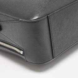 مملوكة مسبقًا Montblanc Black Leather Large Sartorial Document Briefcase