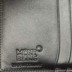 Montblanc Black Leather Meisterstuck 12CC Bifold Wallet