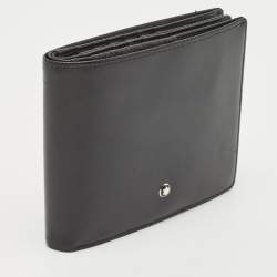 Montblanc Black Leather Meisterstuck 12CC Bifold Wallet