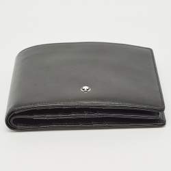 Montblanc Black Leather Meisterstuck 12CC Bifold Wallet