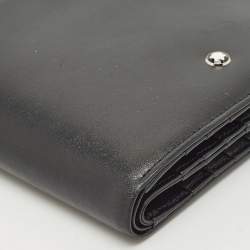 Montblanc Black Leather Meisterstuck 12CC Bifold Wallet