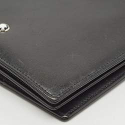 Montblanc Black Leather Meisterstuck 12CC Bifold Wallet
