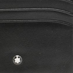 Montblanc Black Leather Meisterstuck 6CC Card Holder