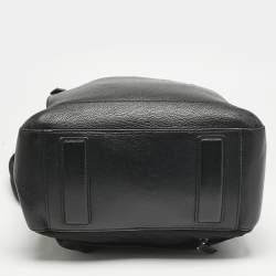 Montblanc Black Leather Meisterstuck Backpack