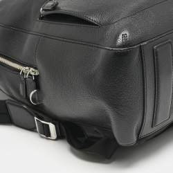Montblanc Black Leather Meisterstuck Backpack