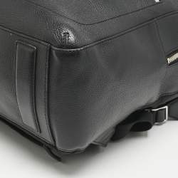 Montblanc Black Leather Meisterstuck Backpack