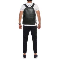 Montblanc Black Leather Meisterstuck Backpack