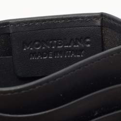 Montblanc Black Leather Meisterstuck Card Holder