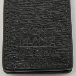 Pre Owned Montblanc Black Leather Westside Money Clip