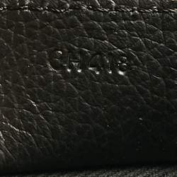 Pre Owned Montblanc Black Leather Sactorial Briefcase Bag