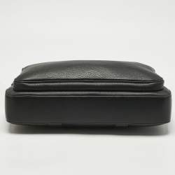 Pre Owned Montblanc Black Leather Sactorial Briefcase Bag