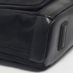 Pre Owned Montblanc Black Nylon and Leather Nightflight Document Briefcase