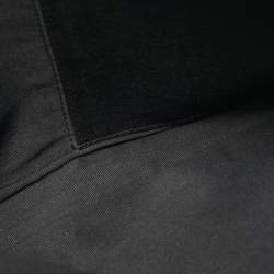 Pre Owned Montblanc Black Leather Meisterstuck Document Zip Pouch