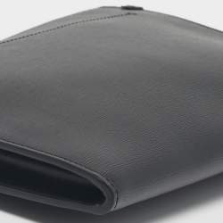 Pre Owned Montblanc Black Leather Meisterstuck Document Holder Pouch