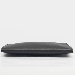 Pre Owned Montblanc Black Leather Meisterstuck Document Holder Pouch