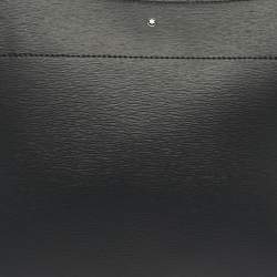 Pre Owned Montblanc Black Leather Meisterstuck Document Holder Pouch