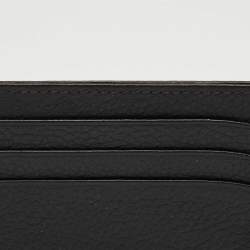 Pre Owned Montblanc Black Leather Meisterstuck Card Holder