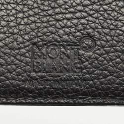 Pre Owned Montblanc Black Leather Meisterstuck Card Holder