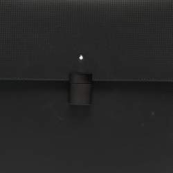 Pre Owned Montblanc Black Leather Meisterstück Urban Briefcase