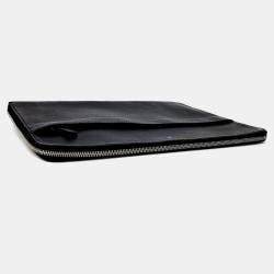 Pre Owned Montblanc Black Leather Montblanc clutch