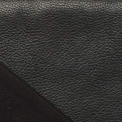 Pre Owned Montblanc Black Leather Meisterstuck Messenger Bag