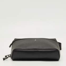 Pre Owned Montblanc Black Leather Extreme 2.0 Belt Bag