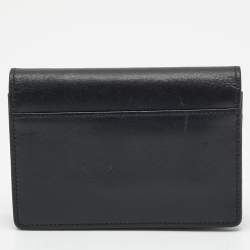 مملوكة مسبقًا Montblanc Meisterstuck Black Leather Card Case