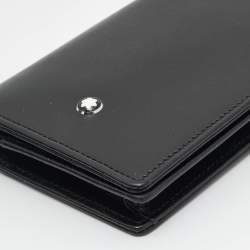 مملوكة مسبقًا Montblanc Meisterstuck Black Leather Card Case