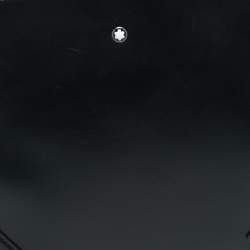 مملوكة مسبقًا Montblanc Meisterstück Black Leather Portfolio Pouch