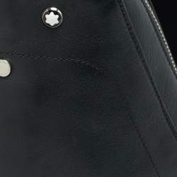 Pre Owned Montblanc Meisterstück Selection Black Leather Sling Bag