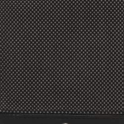 مملوكة مسبقًا Montblanc Meisterstück Black/Grey Canvas and Leather Card Holder