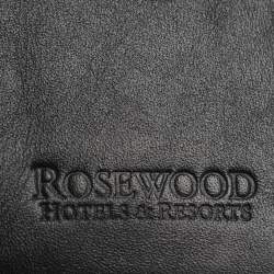 مملوكة مسبقًا Montblanc Meisterstück Black/Grey Canvas and Leather Card Holder