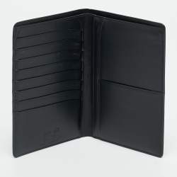 مملوكة مسبقًا Montblanc Meisterstuck Black Leather Bifold Wallet Organizer